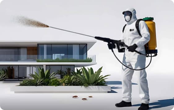 Limited pest control service area availability